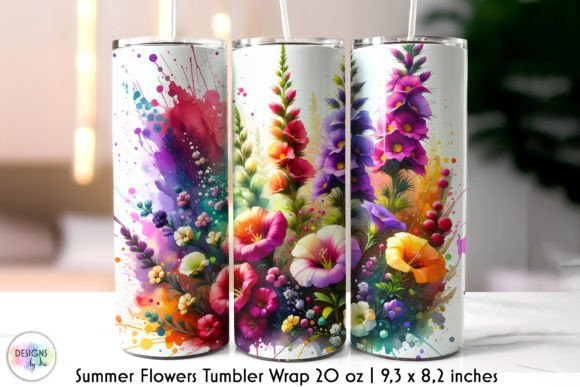 Colourful Summer Floral Tumbler Wrap Review