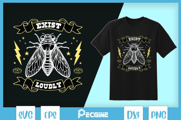 Exist Loudly Loves Cicadas SVG Review