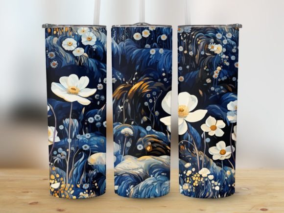 Fields of Lowers Tumbler Wrap