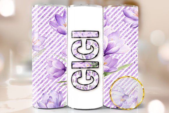 Flowers Gigi Skinny Tumbler Wrap Design Review