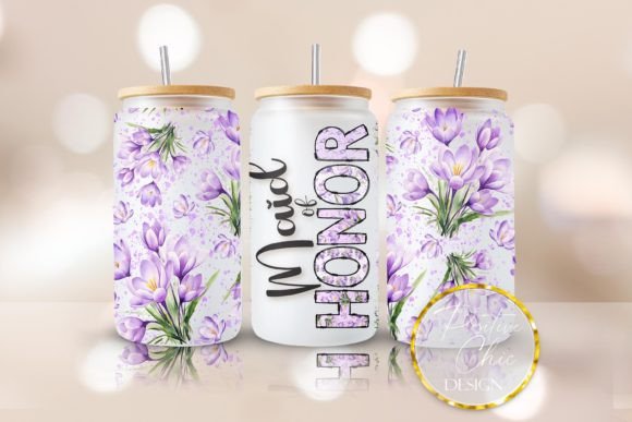 Maid of Honor Libbey Cup Wrap Wedding