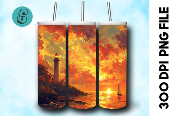 Oil Painting Lighthouse Tumbler Wrap 36 Review