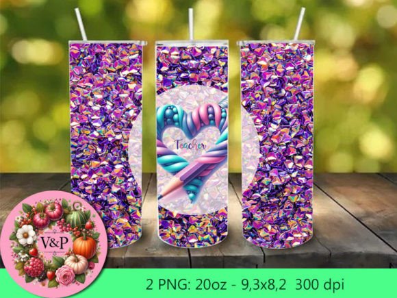 Teacher Pattern Skinny Tumbler Review