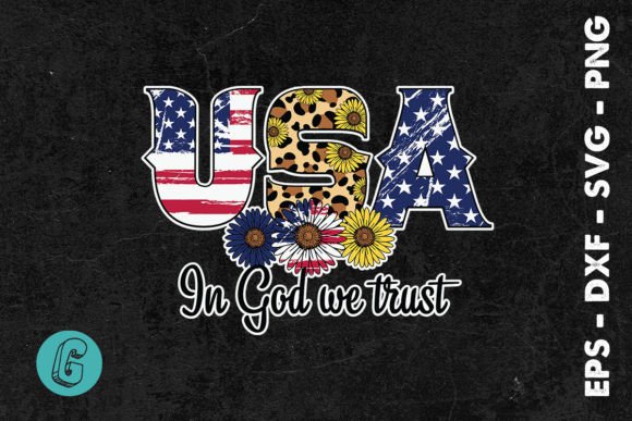 USA in God We Trust 4th of July SVG Review