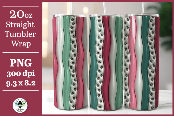 Watermelon Striped Tumbler Wrap Review